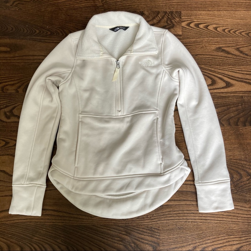 The North Face Pullover Fleece W XS  Cream/white